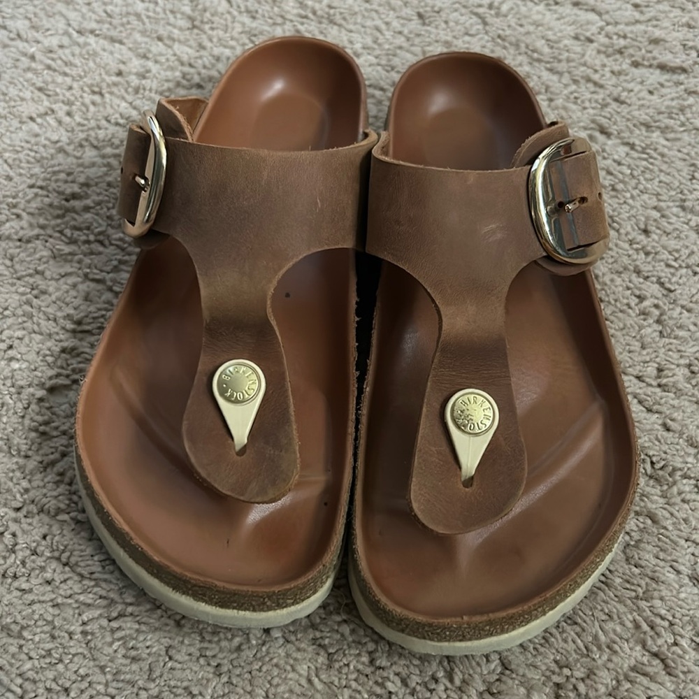 Birkenstock Gizeh Sandals, “Big Buckle” style